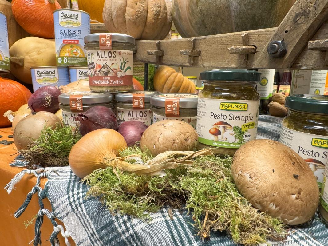 Herbst Deko im Hofladen