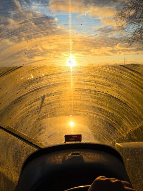 Traktorscheibenromantik