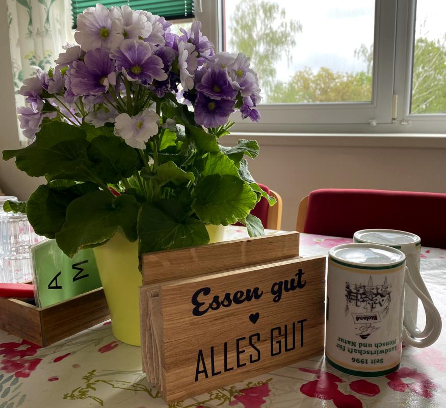 Essen gut -Alles gut Serviertenhalter Sozi