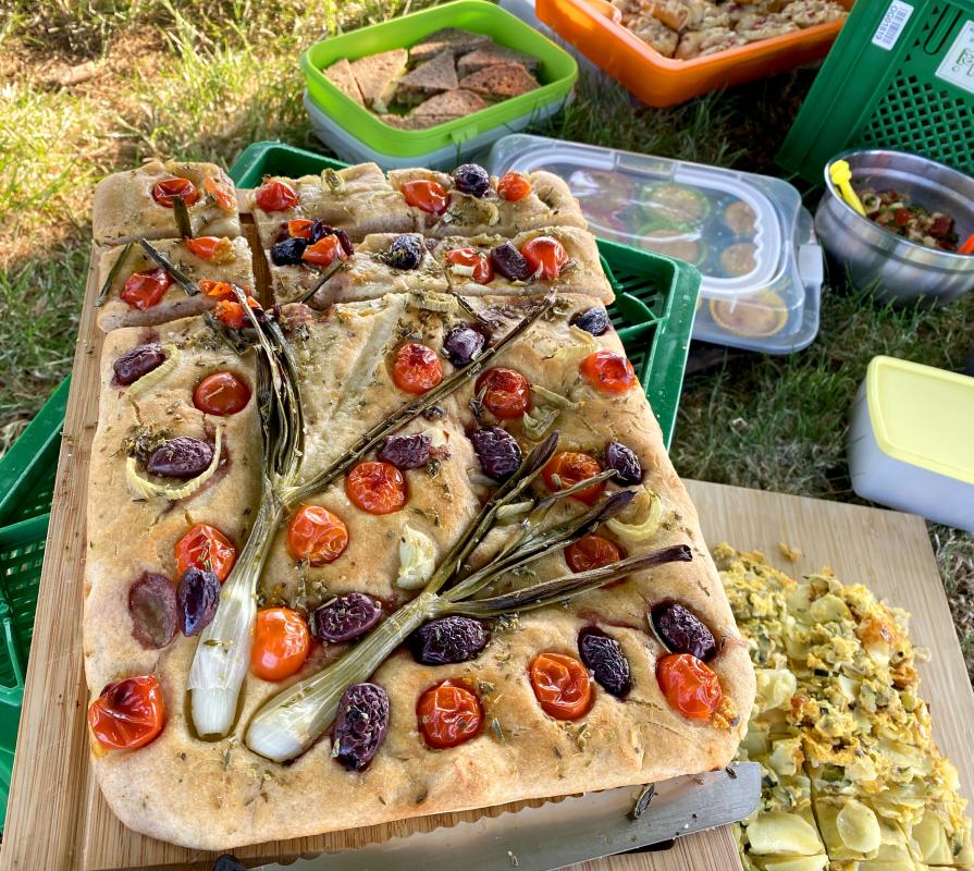 Saisongarten-Treffen am Nussbaum Picknick