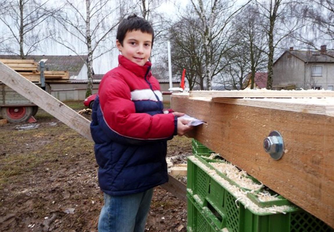 2008 Ackerlei Geschichte Bau Lagerschuppen